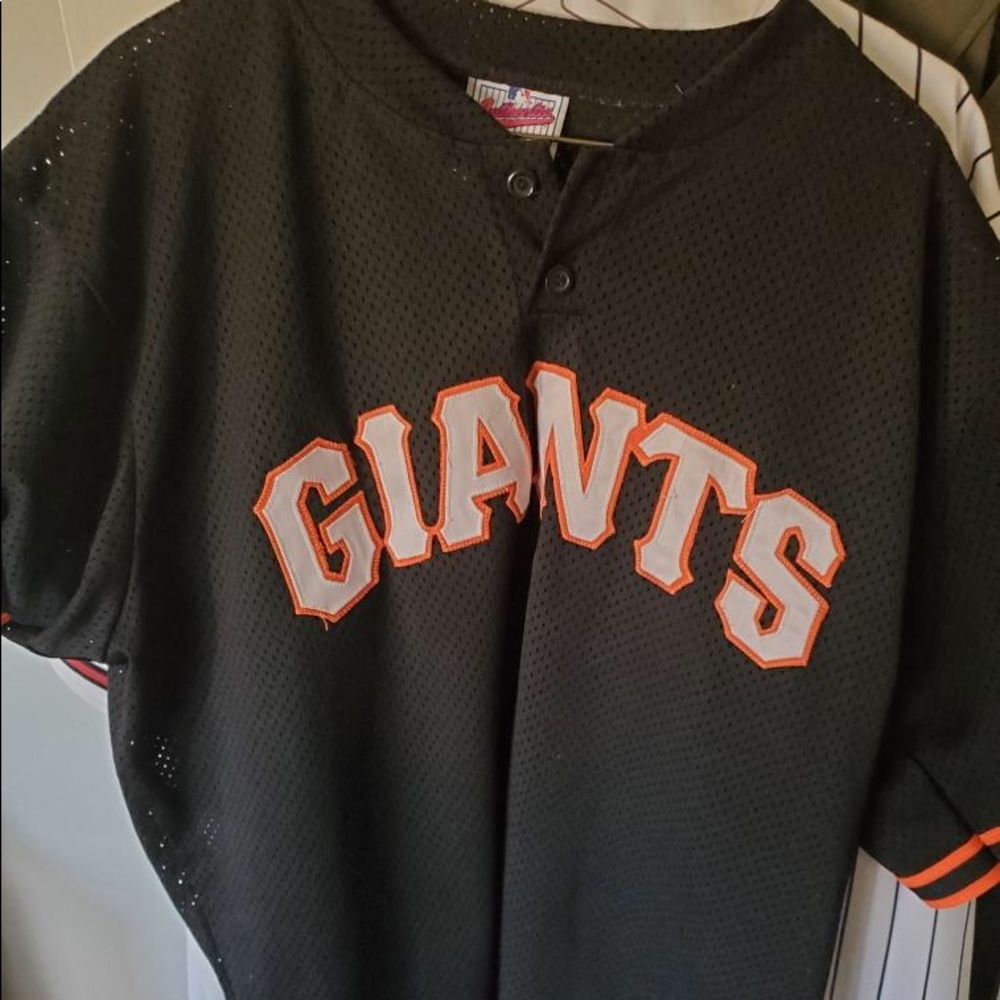 Authentic Men’s MLB SF Giants Warmup Jersey